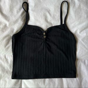 Top Shop Black Spaghetti Strap Top
